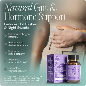 Probiotics for menopause Banner