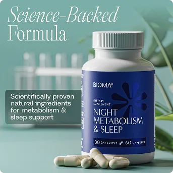 How Night Metabolism & Sleep Supports Your Body Overnight Banner